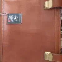 کیف چرم پوست شتر مرغ