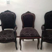 صندلی رنگ قهوه اس سوخته|صندلی و نیمکت|پرند, فاز ۶|دیوار