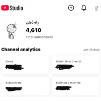 چنل یوتیوب مانیتایز شده