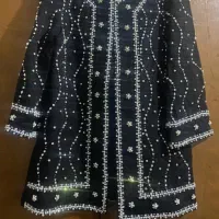 سنگ دوزی و جواهردوزی طراحی لباس