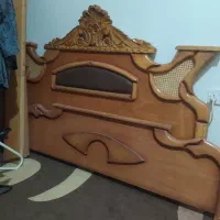 تخت خواب دو نفره و قاب عکس و تابلو|تخت و سرویس خواب|شیراز, ریشمک|دیوار