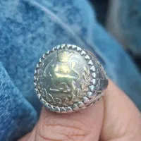 انگشتر قجری کار دست قدمت دار