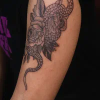 اجرای حرفه ایی کلیه سبکهای تتو بدن