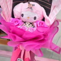 دسته گل عروسکی