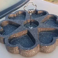 ظروف پذیرایی سنگ مصنوعی|ظروف سرو و پذیرایی|آباده, |دیوار