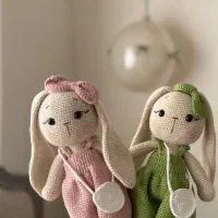 خرگوش بافتنی