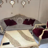 فروش مبلمان هفت نفره به همرا نهار خوری