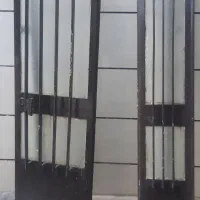 درب آهنی دو تیکه