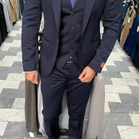 کت و‌شلوار سرمه ای(بابک استایل)