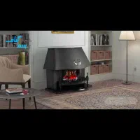 بخاری نیکالا شومینه طرح شکاری|بخاری، هیتر، شومینه|کرمانشاه, |دیوار