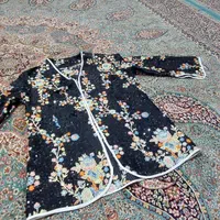 مانتو لینن سوزندوزی مجلسی خاص