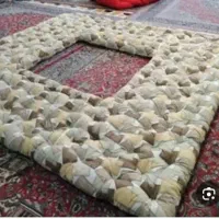 &لحاف دوزی.بالشت.بالش.تشک.پنبه زنی با دستگاه حلاجی|رختخواب، بالش، پتو|قم, شهید رجایی|دیوار
