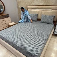 کاور تشک مخمل و روبالشت