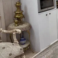 میز برنج و سماور