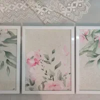 تابلو نقاشی گل