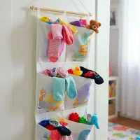 جاجورابی آویز شش خانه،سه خانه طرح دار(گالری شیوا)