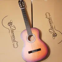 گیتار دیاموند اصلی|گیتار، بیس، امپلیفایر|گلبهار, شهر جدید گلبهار|دیوار