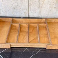 جا قاشقی چوبی رگلاژی|آب‌چکان و نظم‌دهنده ظروف|تبریز, |دیوار