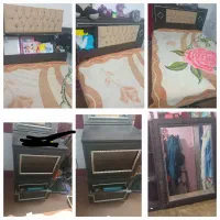تخت یک ونیم نفره باتخت پارک|تخت و سرویس خواب|اصفهان, عمان سامانی|دیوار
