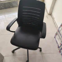 صندلی نیلپر.چاپگر اچ پی.تلفن بیسیم میز مدیریت