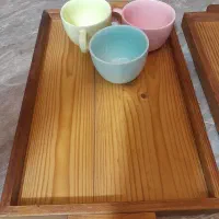 سینی کاملا چوبی