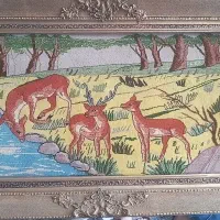 تابلو فرش دستبافت|تابلو فرش|ورامین, ورامین|دیوار