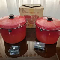 دو عدد قابلمه مایر قدیمی انتیک اکبند سفارش امریکا