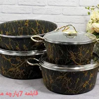 سرویس قابلمه نسوز لب چدن اقتصادی