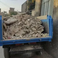 حمل .ماسه .نخاله .شن .خاک برداری با نیسان جکی