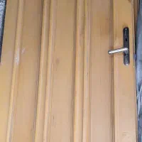 درب اتاق، تمام چوب، درودگری شده، ساخت نیشابور