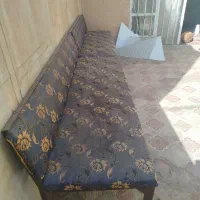 نیمکت آهنی ۳عدد بزرگ|صندلی و نیمکت|کرمان, |دیوار