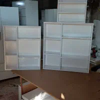 شلف لاک ناخن . جای دکور .قفسه سایز بندی|کتابخانه، شلف، قفسههای دیواری|رشت, آب آسیاب|دیوار