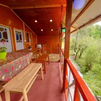 کلبه دوبلکس جنگلی ۲کیلومتری سد لفور|اجارهٔ کوتاهمدت ویلا و باغ|شیرگاه, |دیوار