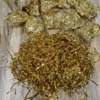 پوشال متالایز طلایی