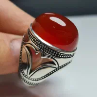 انگشترهای دستساز سنگ عقیق یمن و آمتیست|جواهرات|میاندوآب, |دیوار