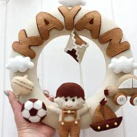 حلقه اسم کودک|صنایع دستی و سایر لوازم تزئینی|ایلام, |دیوار