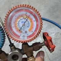 کمپرسور  18 هزار بریستول فشار بالای ۵۰۰ به شرط تست|کولر گازی و فن‌کوئل|امیدیه, |دیوار