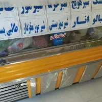 فریزر شش درب تمام استیل دوطبقه جلو شیشه خم|یخچال و فریزر|تبریز, |دیوار