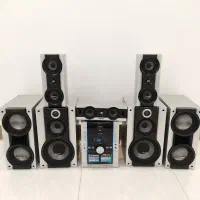 پاناسونیک 10000W بلوتوث فلاش DVD AUX درحد|سیستم صوتی خانگی|سنندج, |دیوار