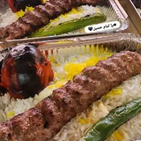 پیک موتوری در رستوران