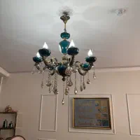 لوستر هفت شعله و دیواری ست