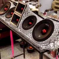 سیستم صوتی میدرنج ساب طاقچه و باکس سه بعدی ۲۰۷|قطعات یدکی و لوازم جانبی|اسلامشهر, شهرک انبیا|دیوار