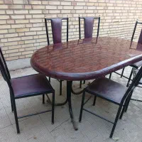 میز و صندلی ۶ نفره