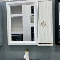 روشویی کابینتی سفید طلایی|لوازم سرویس بهداشتی|اصفهان, سرچشمه|دیوار