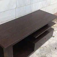 زیر تلویزیون چوبی سالم
