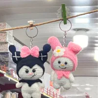 عروسک.بافتنی.جاکلیدی.کرومی،ملودی