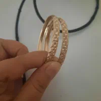 النگو روس رنگ ثابت با طلا مو نمیزنه