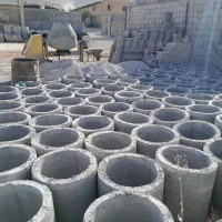 لوله سیمانی(گوم چاه)لوله مخصوص پل وگلدان|مصالح و تجهیزات ساختمان|شهرکرد, |دیوار