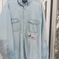 مانتو جین ترک سایز بزرگ نو