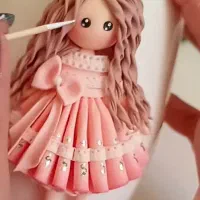 آموزش عروسک سازی و اکسسوری و ... با خمیر